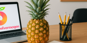 Neem je ananas mee naar je werkdag
